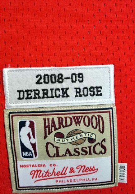 Authentic Derrick Rose Bulls Jersey
