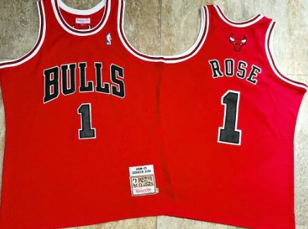 Derrick rose shop bulls throwback jersey