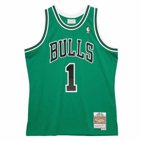 DERRICK ROSE CHICAGO BULLS THROWBACK JERSEY ST. PATRICK'S DAY - Prime Reps