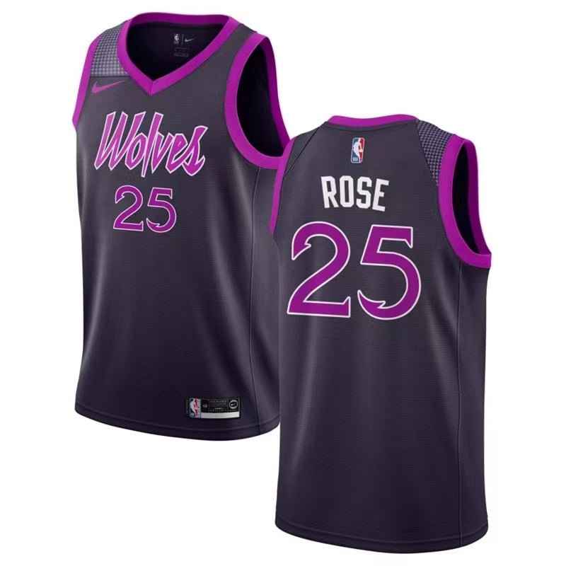 DERRICK ROSE MINNESOTA TIMBERWOLVES CITY EDITION JERSEY - Prime Reps
