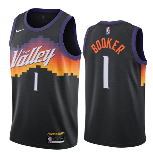 DEVIN BOOKER PHOENIX SUNS CITY EDITION JERSEY - Prime Reps