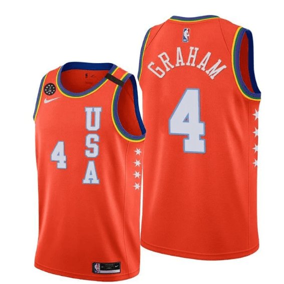 DEVONTE GRAHAM ALL-STAR RISING STAR JERSEY CHARLOTTE HORNETS - Prime Reps