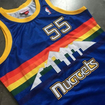 DIKEMBE MUTOMBO DENVER NUGGETS THROWBACK JERSEY - Prime Reps