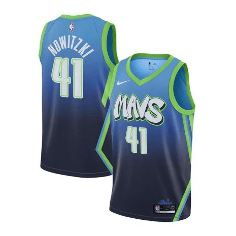 DIRK NOWTZKI DALLAS MAVERICKS CITY EDITION JERSEY - Prime Reps