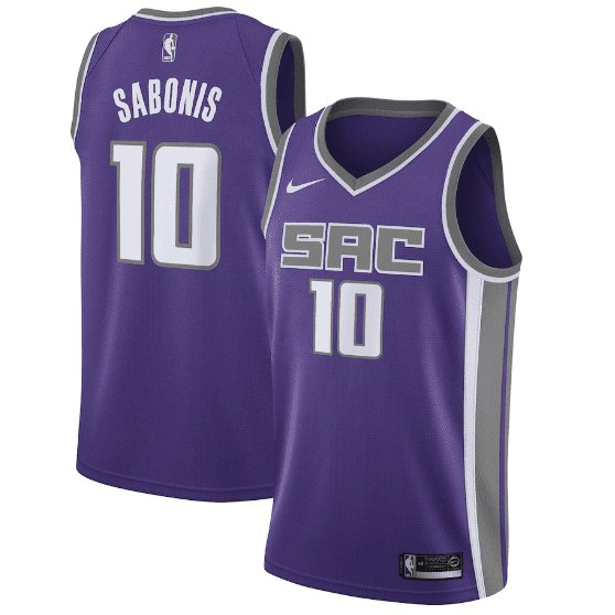DOMANTAS SABONIS SACRAMENTO KINGS ICON JERSEY - Prime Reps