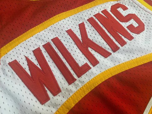 DOMINIQUE WILKINS ATLANTA HAWKS THROWBACK JERSEY - Prime Reps