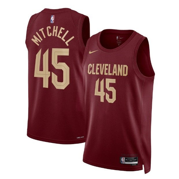 DONOVAN MITCHELL CLEVELAND CAVALIERS 2022-23 ICON JERSEY - Prime Reps