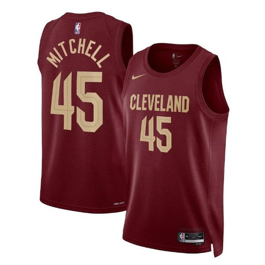 DONOVAN MITCHELL CLEVELAND CAVALIERS 2022-23 ICON JERSEY - Prime Reps