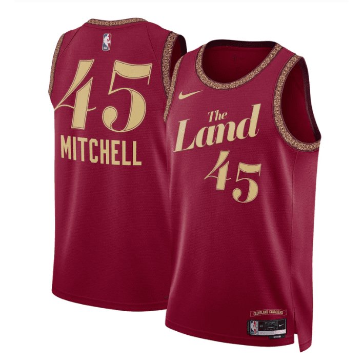 DONOVAN MITCHELL CLEVELAND CAVALIERS 2023-24 CITY EDITION JERSEY - Prime Reps