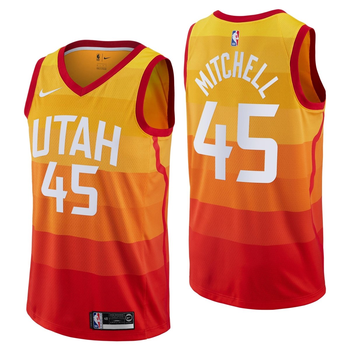 DONOVAN MITCHELL UTAH JAZZ CITY EDITION JERSEY - Prime Reps