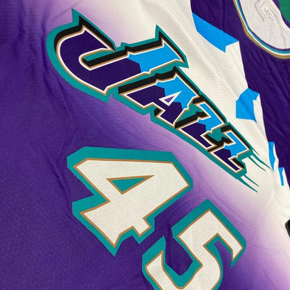 DONOVAN MITCHELL UTAH JAZZ THROWBACK JERSEY - Prime Reps