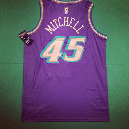 DONOVAN MITCHELL UTAH JAZZ THROWBACK JERSEY - Prime Reps