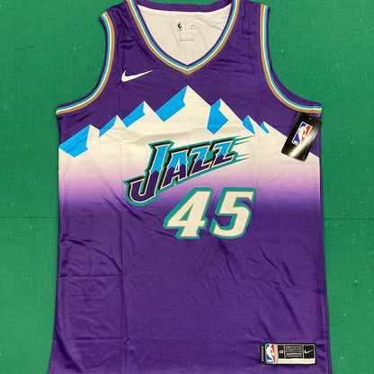 DONOVAN MITCHELL UTAH JAZZ THROWBACK JERSEY - Prime Reps