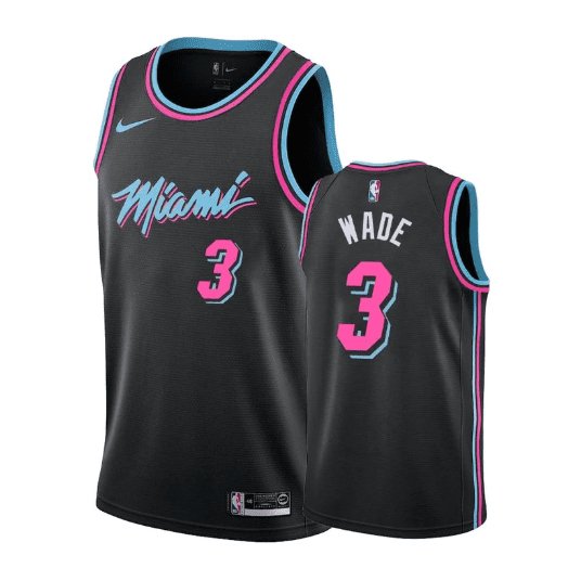 DWYANE WADE MIAMI HEAT VICE CITY EDITION JERSEY - Prime Reps