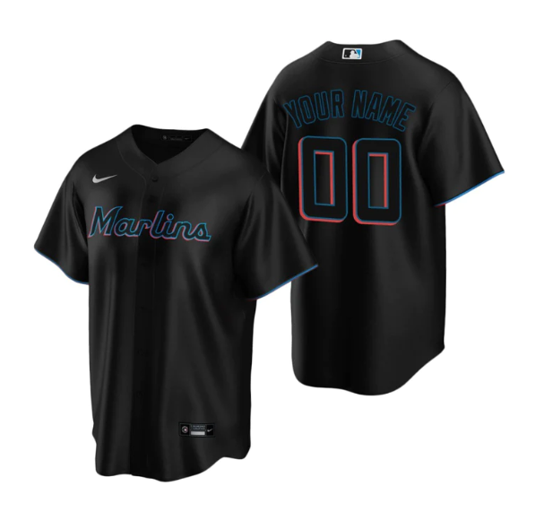 CUSTOM MIAMI MARLINS MLB JERSEY