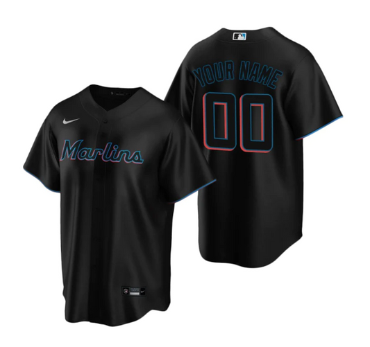 CUSTOM MIAMI MARLINS MLB JERSEY