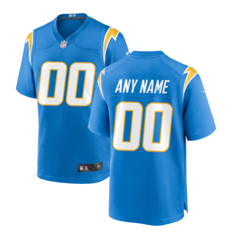 CUSTOM LOS ANGELES CHARGERS NFL JERSEY