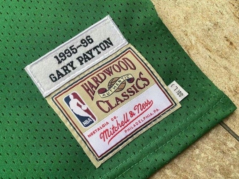 GARY PAYTON SEATTLE SONICS THROWBACK JERSEY - Prime Reps