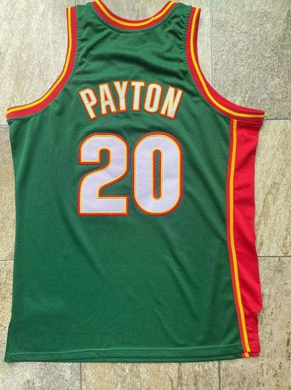 GARY PAYTON SEATTLE SONICS THROWBACK JERSEY - Prime Reps
