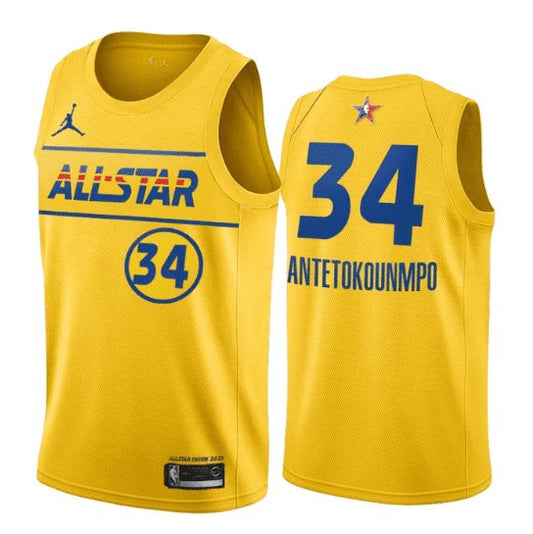 GIANNIS ANTETOKOUNMPO MILWAUKEE BUCKS 2021 ALL-STAR GAME JERSEY - Prime Reps
