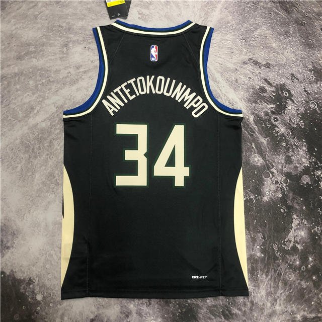 GIANNIS ANTETOKOUNMPO MILWAUKEE BUCKS 2022-23 STATEMENT JERSEY - Prime Reps