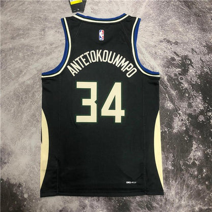 GIANNIS ANTETOKOUNMPO MILWAUKEE BUCKS 2022-23 STATEMENT JERSEY - Prime Reps