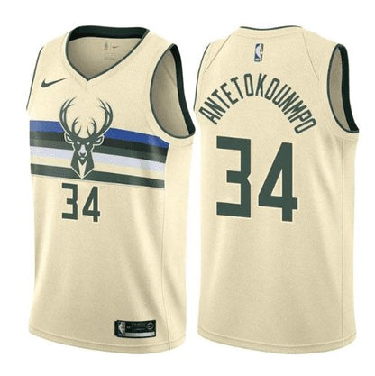 GIANNIS ANTETOKOUNMPO MILWAUKEE BUCKS CITY EDITION JERSEY - Prime Reps