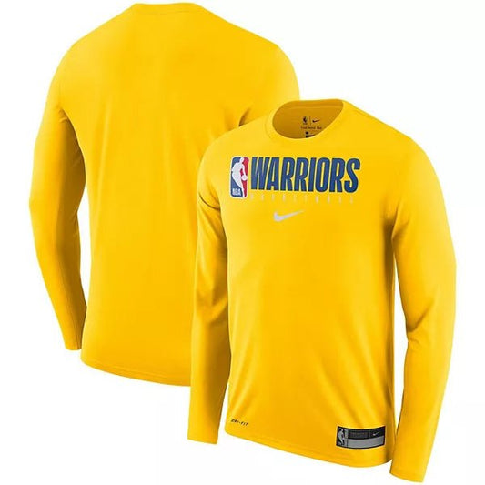 Golden State Warriors, Practice, Long Sleeve, Fan Gear, Team Logo, Comfortable, Durable, Classic Fit, Machine Washable, Team Spirit.
