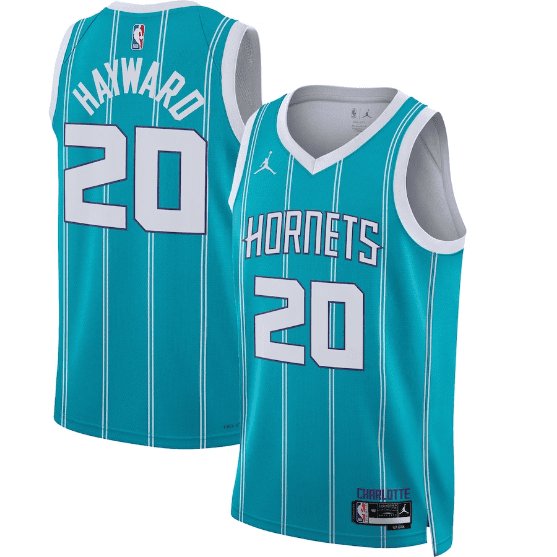 GORDON HAYWARD CHARLOTTE HORNETS ICON JERSEY - Prime Reps