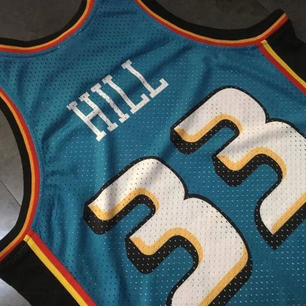 GRANT HILL DETROIT PISTONS THROWBACK JERSEY - Prime Reps