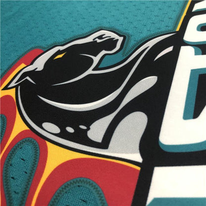 GRANT HILL DETROIT PISTONS THROWBACK JERSEY (HEAT APPLIED) - Prime Reps