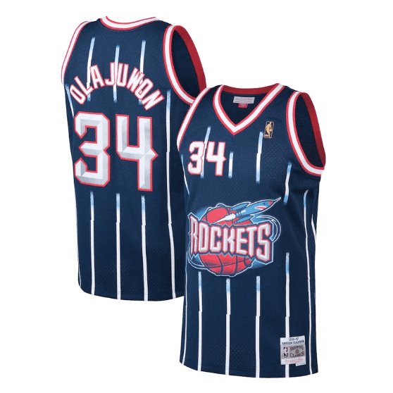 HAKEEM OLAJUWON HOUSTON ROCKETS THROWBACK JERSEY - Prime Reps