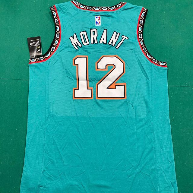 JA MORANT MEMPHIS GRIZZLIES VANCOUVER THROWBACK JERSEY - Prime Reps