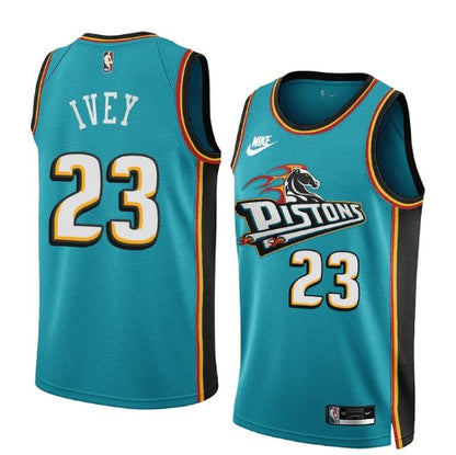 JADEN IVEY DETROIT PISTONS 2022-23 CLASSIC JERSEY - Prime Reps