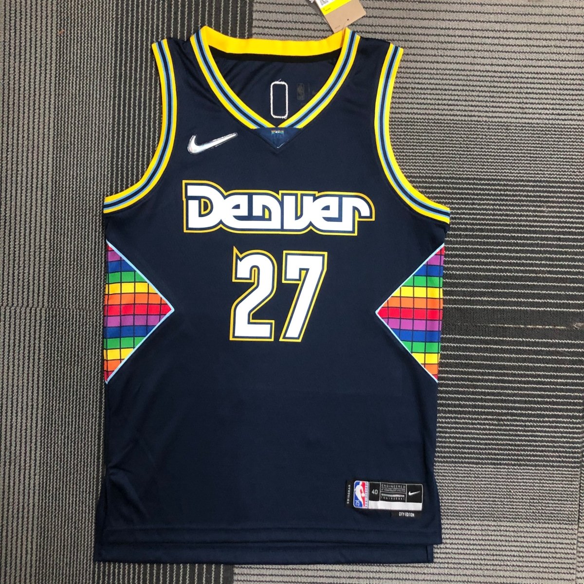JAMAL MURRAY DENVER NUGGETS 2021-22 CITY EDITION JERSEY - Prime Reps