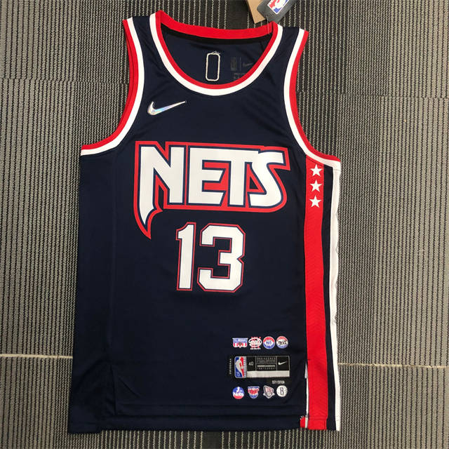 JAMES HARDEN BROOKLYN NETS 2021-22 CITY EDITION JERSEY - Prime Reps