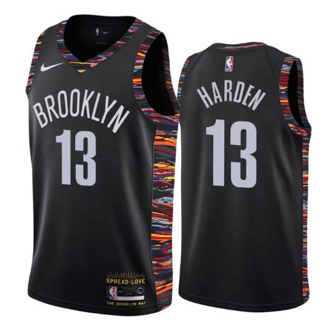 JAMES HARDEN BROOKLYN NETS CITY EDITION JERSEY - Prime Reps