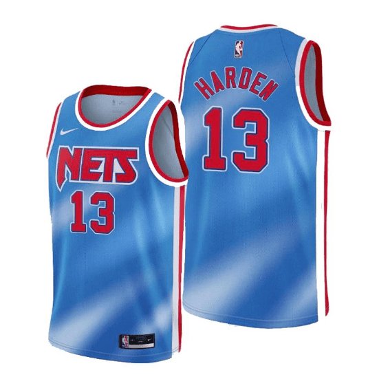 JAMES HARDEN BROOKLYN NETS THROWBACK JERSEY - Prime Reps
