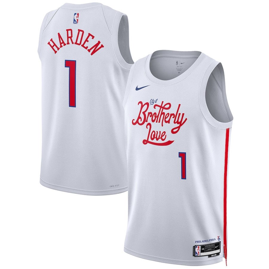 JAMES HARDEN PHILADELPHIA 76ERS 2022-23 CITY EDITION JERSEY - Prime Reps
