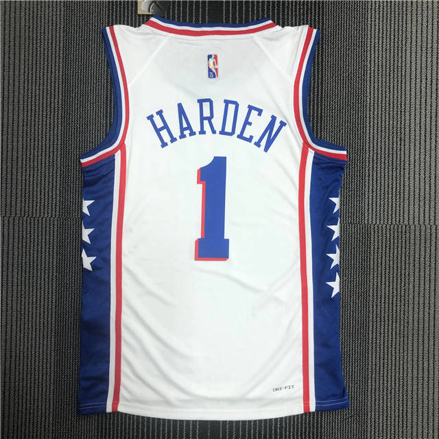 JAMES HARDEN PHILADELPHIA 76ERS ASSOCIATION JERSEY - Prime Reps