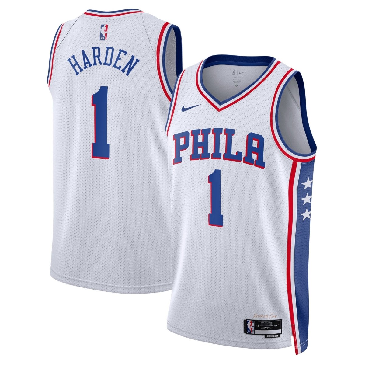 JAMES HARDEN PHILADELPHIA 76ERS ASSOCIATION JERSEY - Prime Reps