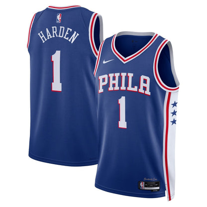 JAMES HARDEN PHILADELPHIA 76ERS ICON JERSEY - Prime Reps