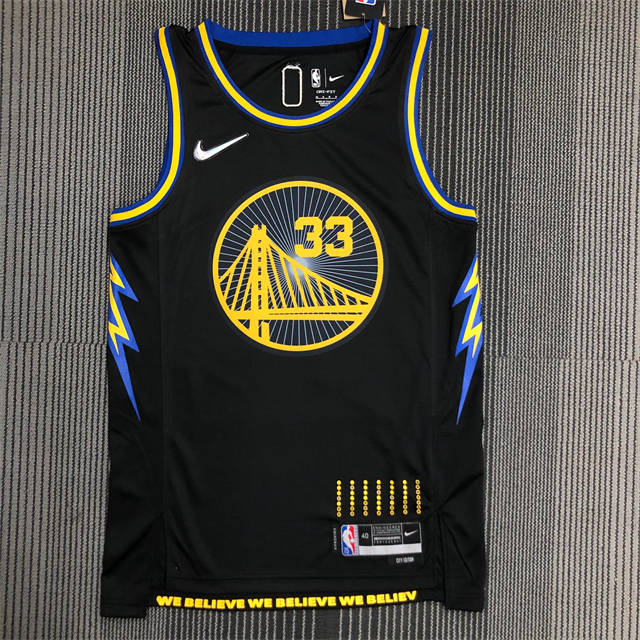 JAMES WISEMAN GOLDEN STATE WARRIORS 2021-22 CITY EDITION JERSEY - Prime Reps