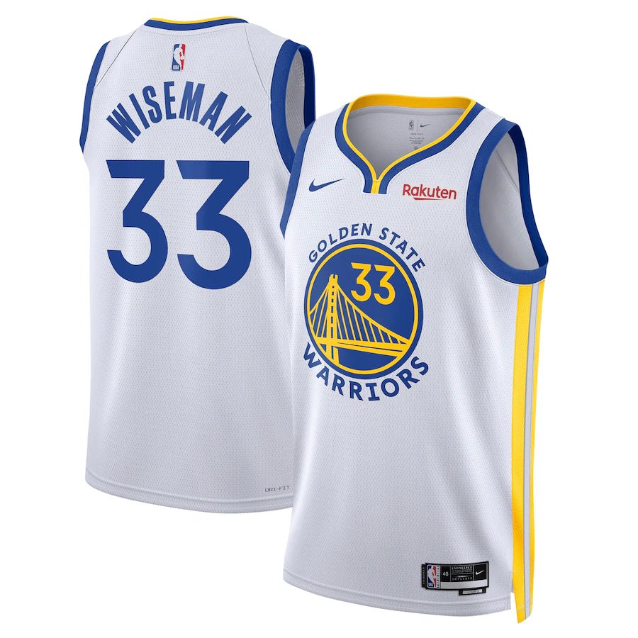 JAMES WISEMAN GOLDEN STATE WARRIORS ASSOCIATION JERSEY - Prime Reps