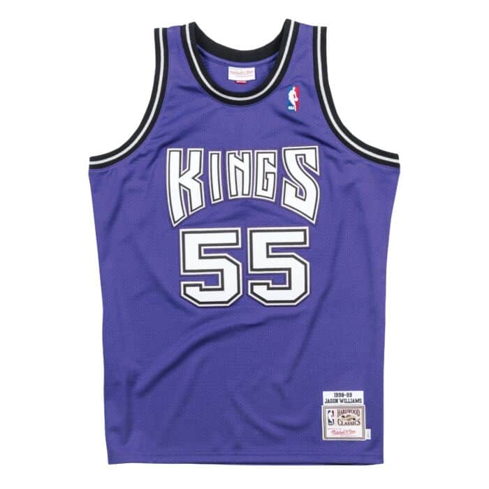 JASON WILLIAMS SACRAMENTO KINGS THROWBACK JERSEY - Prime Reps