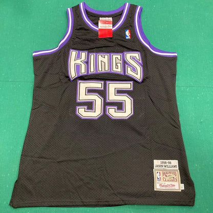 JASON WILLIAMS SACRAMENTO KINGS THROWBACK JERSEY - Prime Reps