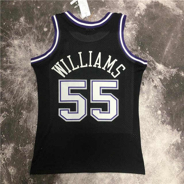 JASON WILLIAMS SACRAMENTO KINGS THROWBACK JERSEY (HEAT APPLIED) - Prime Reps