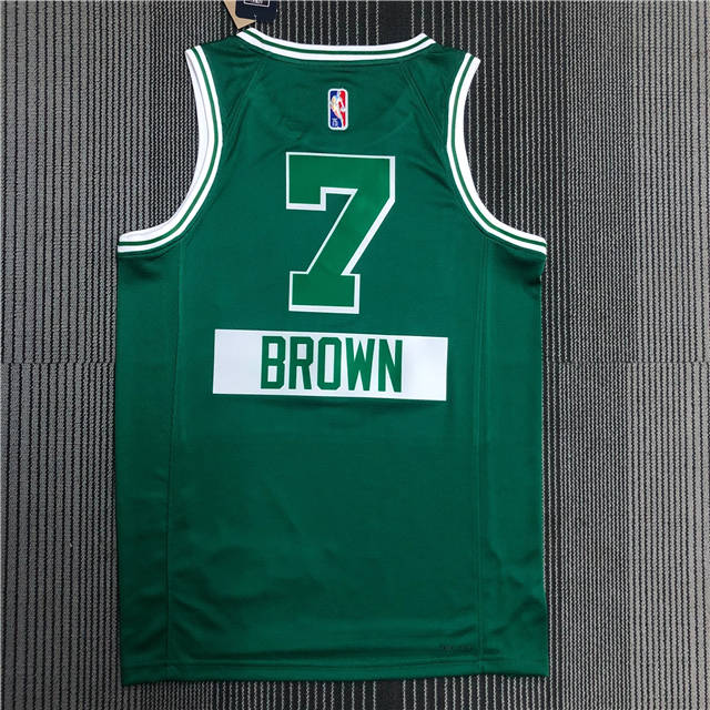 JAYLEN BROWN BOSTON CELTICS 2021-22 CITY EDITION JERSEY - Prime Reps