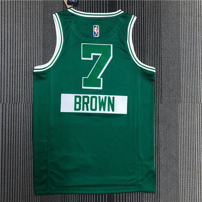 JAYLEN BROWN BOSTON CELTICS 2021-22 CITY EDITION JERSEY - Prime Reps