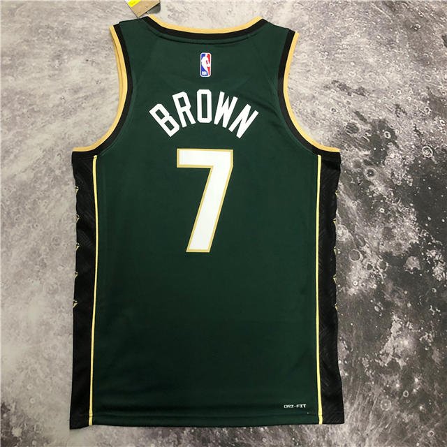 JAYLEN BROWN BOSTON CELTICS 2022-23 STATEMENT JERSEY - Prime Reps